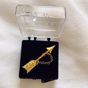 Pi Beta Phi Gold Arrow Pin Badge